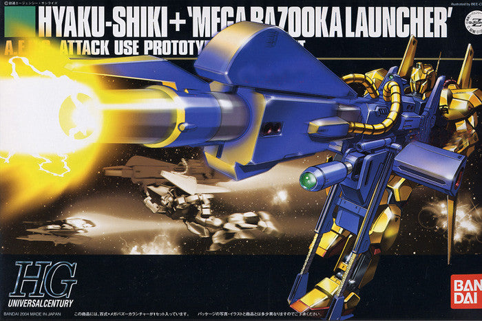 HGUC 1/144 #048 Hyaku-Shiki + Mega Bazooka Launcher – R4LUS