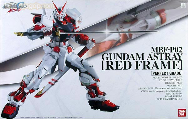 gundam astray red frame master grade