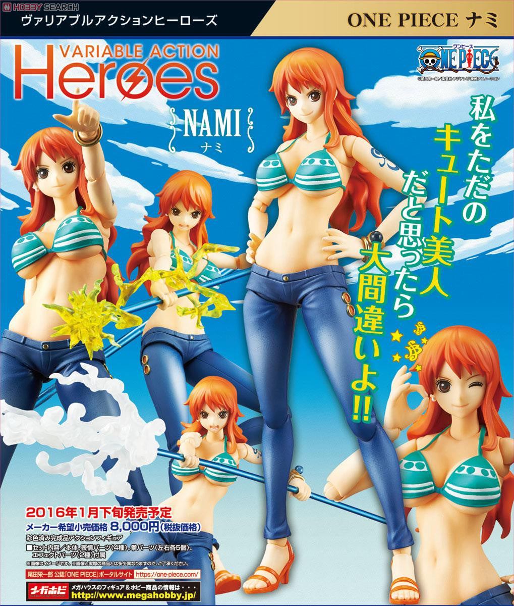 Megahouse One Piece: Nami Variable Action Hero Figure