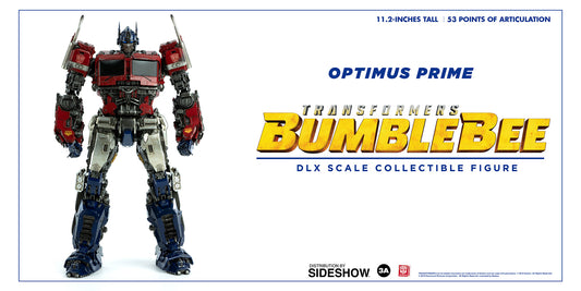 Optimus Prime DLX Scale Collectible Figure - Transformers: Bumblebee (ThreeA)
