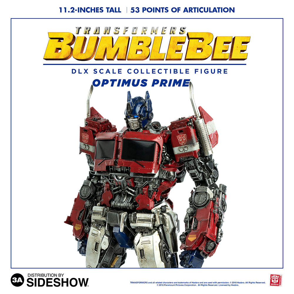Optimus Prime DLX Scale Collectible Figure - Transformers: Bumblebee (ThreeA)