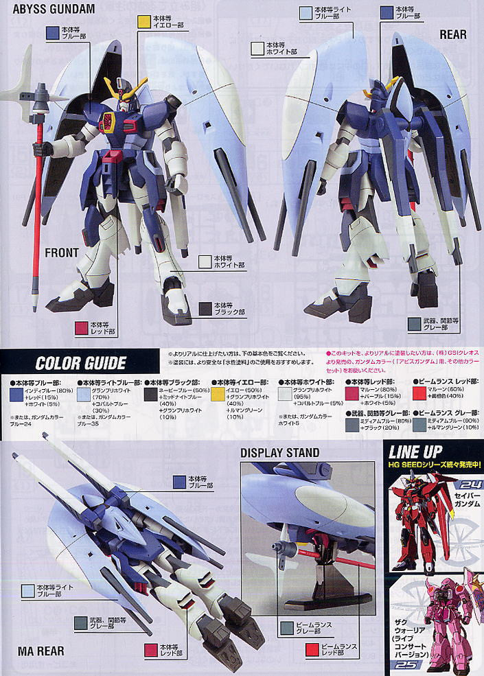 HG 1/144 Abyss Gundam