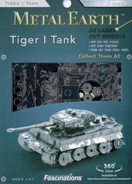 Tiger I Tank 3D Laser Cut Models