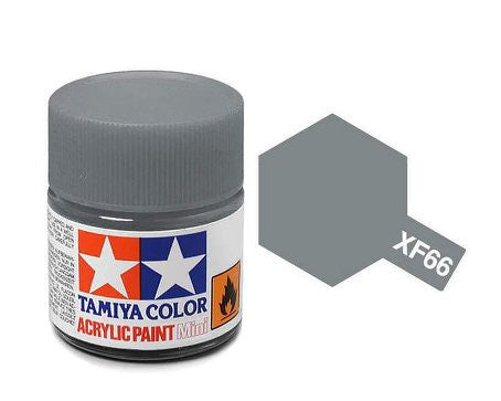 Tamiya Color Acrylic Paint Mini Bottle XF-66 Light Grey