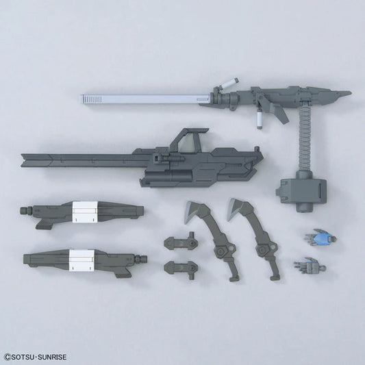 Mobile Suit Gundam Iron-Blooded Orphans Option Parts Set Gunpla 12 Large Railgun 1/144 Scale Accessory Set