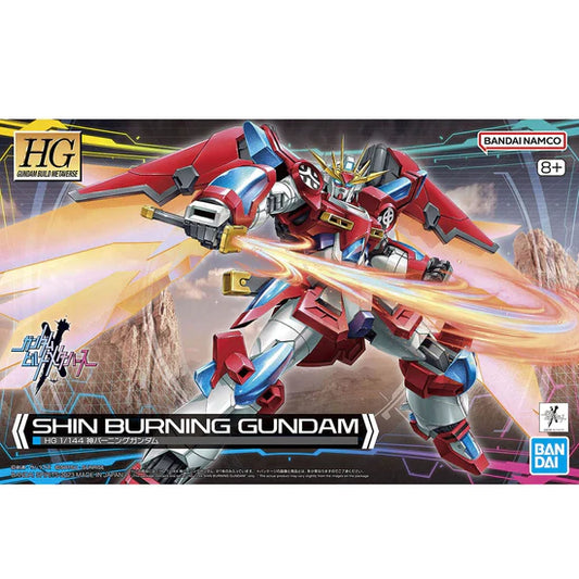 Bandai 1/144 HG Shin Burning Gundam (Gundam Build Metaverse)