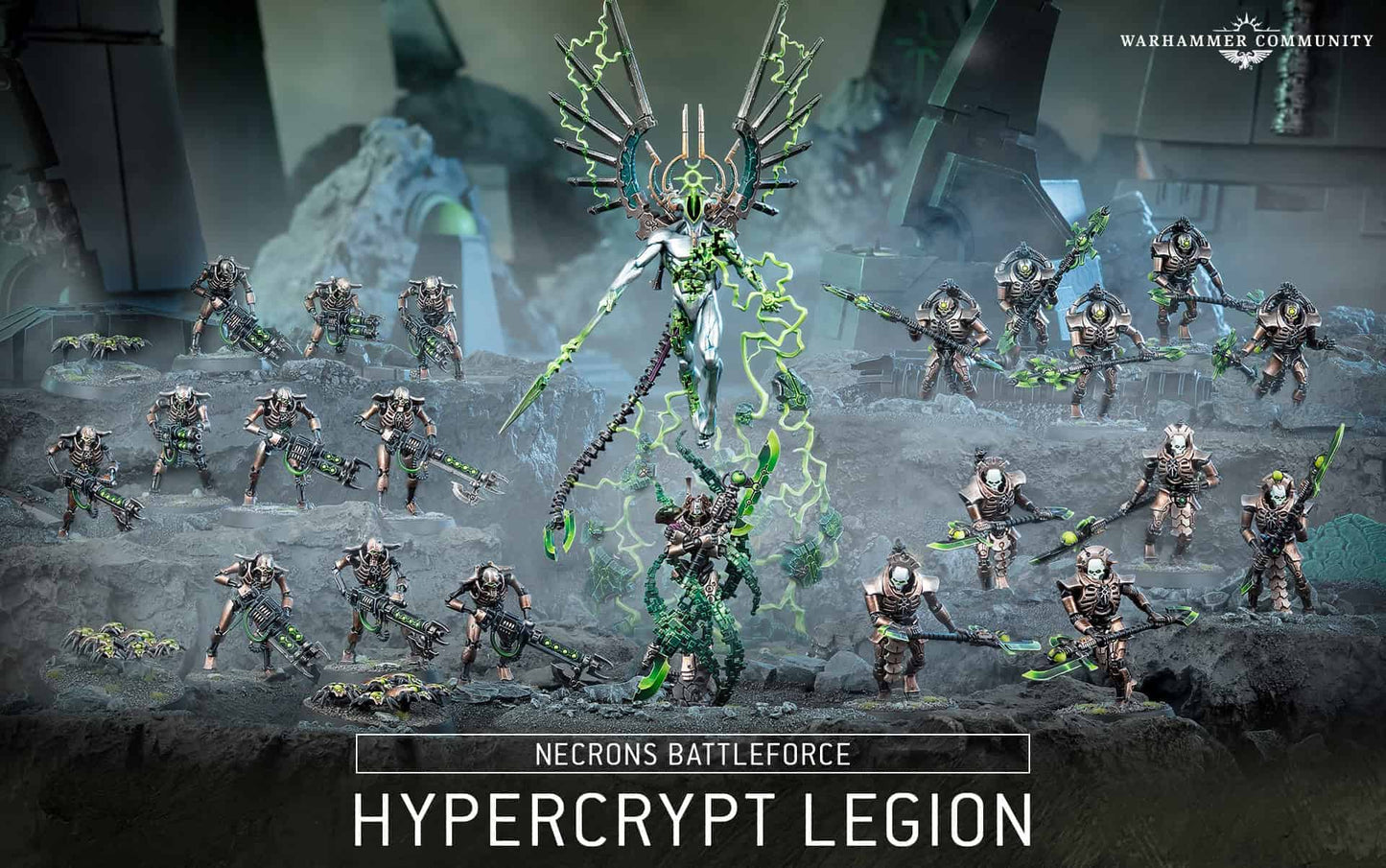 PRE-ORDER NECRONS BATTLEFORCE HYPERCRYPT LEGION