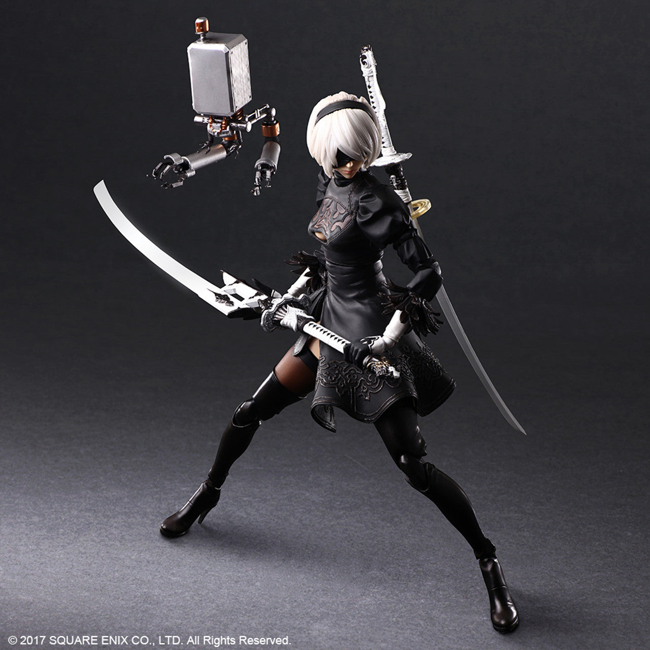 NIER:AUTOMATA PLAY ARTS KAI ACTION FIGURE 2B (YORHA NO. 2 TYPE B) DELUXE VER