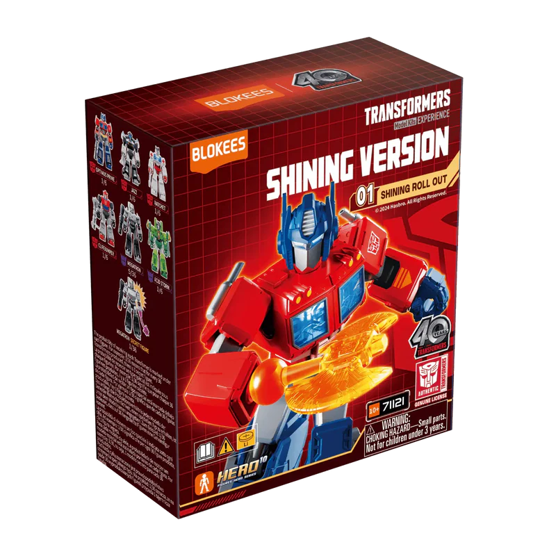 Blokees Transformers Shining Version 01 Shining Roll Out