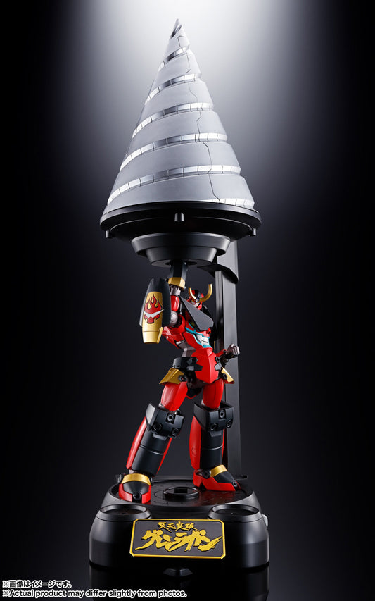 Chogokin Damashii GX-107 Completely Transformed Combined Gurren Lagann & Giant Rotation Giga Drill Set