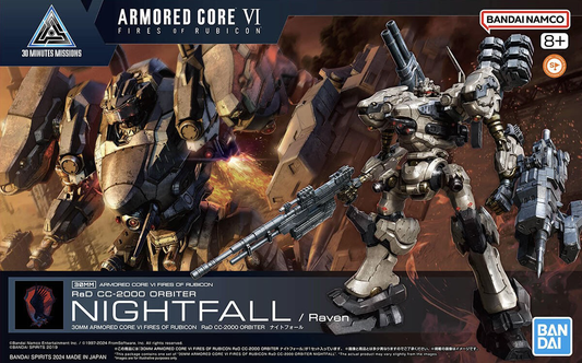 Bandai 30MM Armored Core VI Fires of Rubicon RaD CC-2000 Orbiter Nightfall