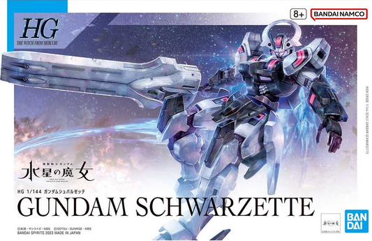 HG 1/144 Gundam Schwarzette The Witch from Mercury TWFM