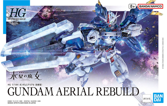 HG 1/144 Gundam Aerial Rebuild  The Witch From Mercury TWFM