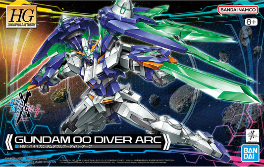 Bandai HG 1/144 Gundam 00 Diver Arc Gundam Build Metaverse