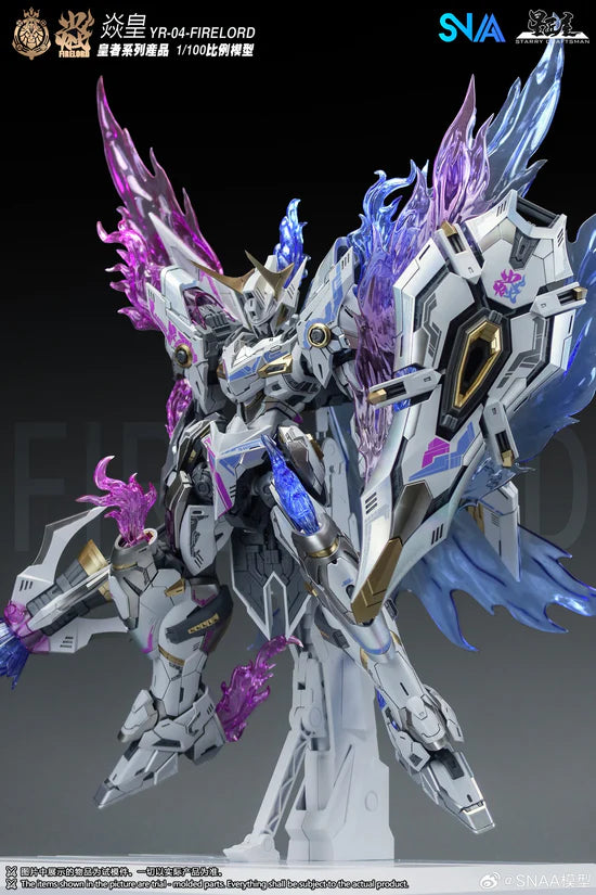 (PRE ORDER) Emperor Series YR-04 Particle Awakening Armament F.P.A.A. Fire Lord (Phantom Flame Soul Ver.) 1/100 Scale Model Kit