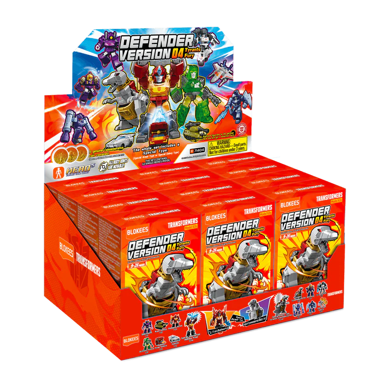 Blokees Transformers Defender Version 04 Tyrants Fury