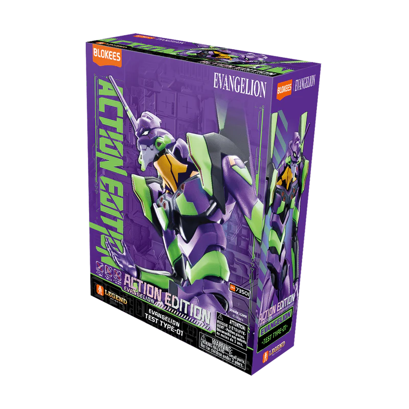 Blokees | Evangelion Test Type-01 Action Edition