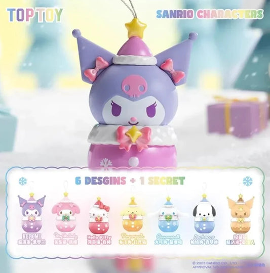 TOP TOYS Sanrio Winter Water Sound Bell Series Blind Box