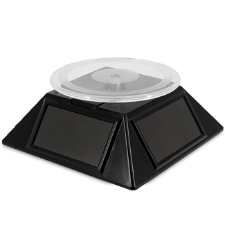 Low Light Solar Spinner Base for 3D Laser Cut Metal Earth Models