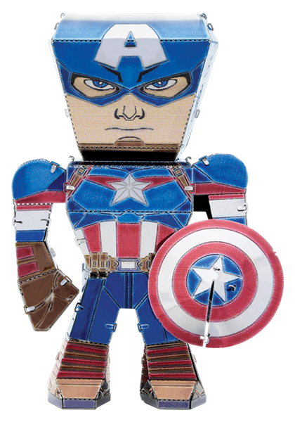 Metal Earth Legends-Captain America