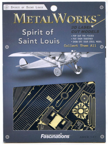 Spirit of Saint Louis 3D Laser Cut Model