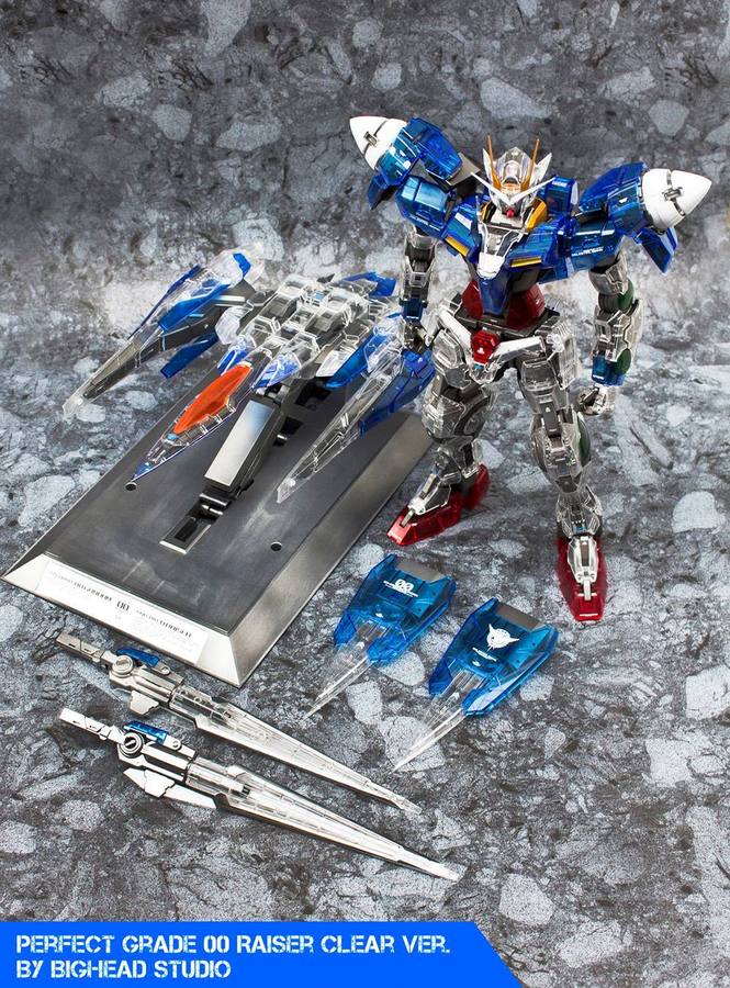 PG 1/60 00 Raiser Clear Body Parts Set