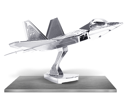 F-22 Raptor 3D Laser Cut Model