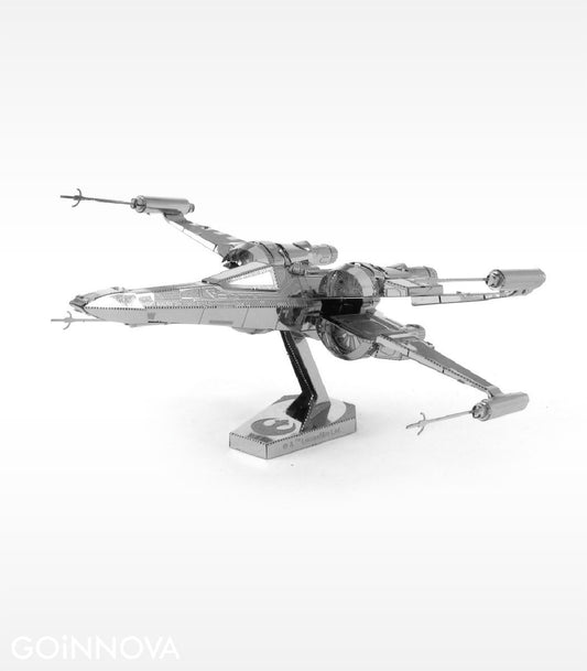 Star Wars Poe Dameron's X-Wing Fighter - Metal Earth 3D Laser Cut Model