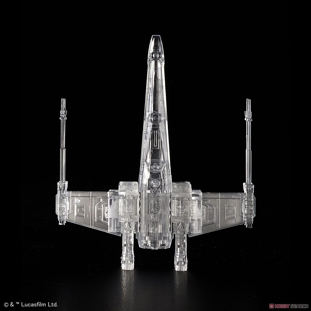 1/144 & 1/350 & 1/270000 Star Wars: Return of The Jedi Clear Vehicle Set