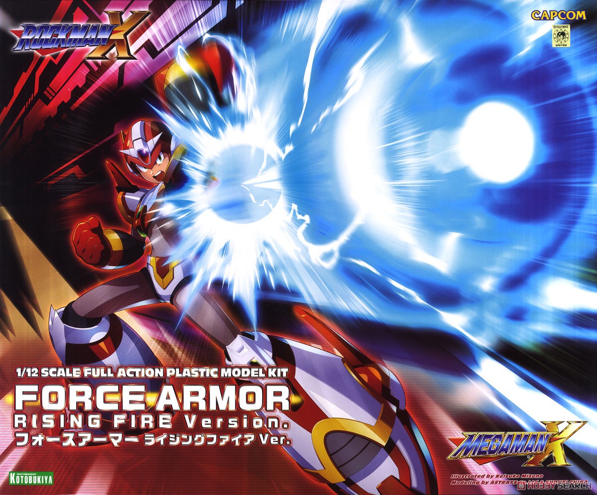 Rockman / Mega Man X Force Armor Rising Fire Ver.