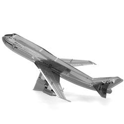 Commercial Jet 3D Laser Cut Model