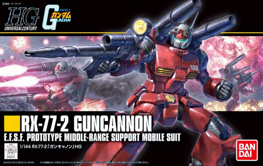 HG 1/144 RX-77-2 Guncannon (Revive Ver.)