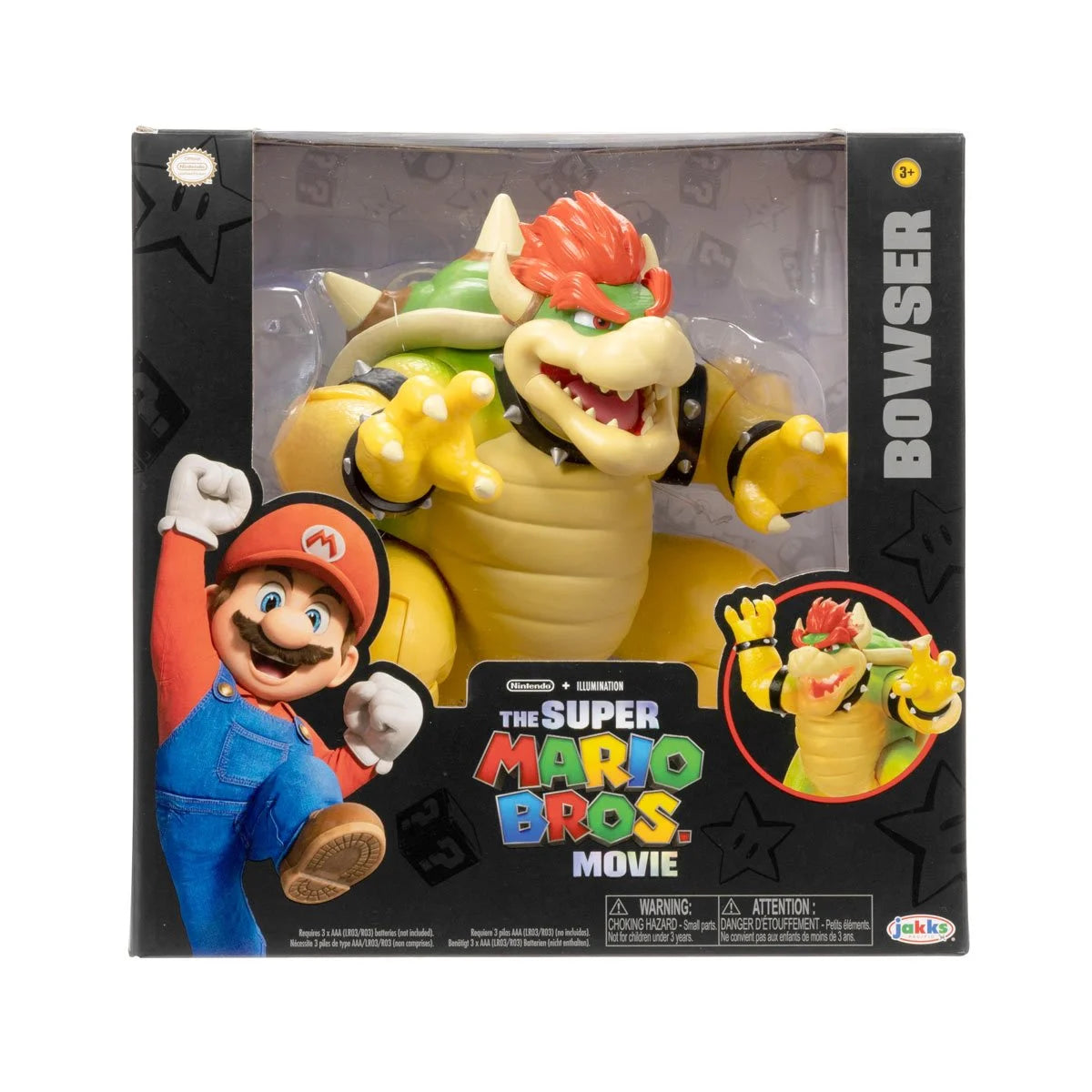 The Super Mario Bros. Movie Fire Breathing Bowser 7-Inch Figure