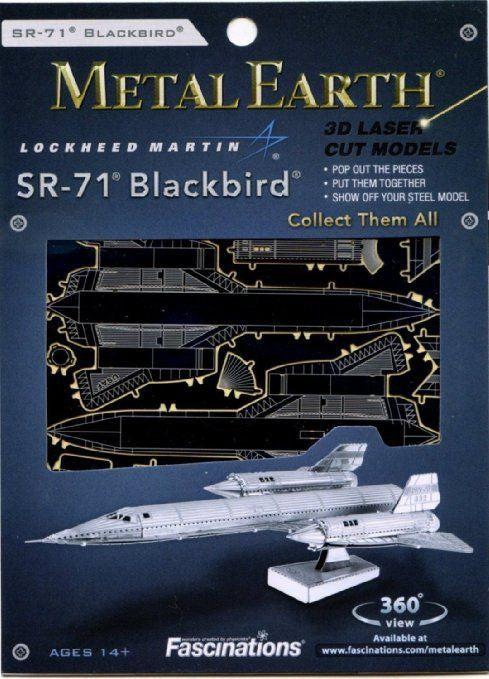 Metal Earth: SR-71 Blackbird