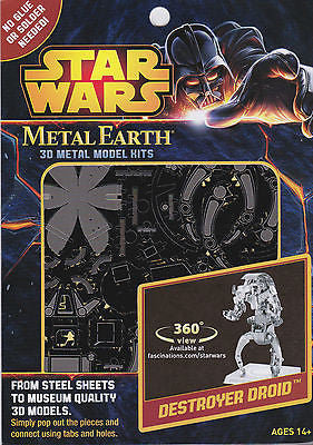 Star Wars Metal Earth Destroyer Droid