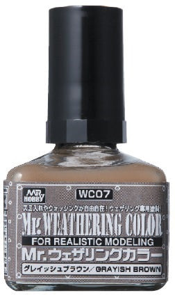 Mr.Weathering Color-Grayish Brown