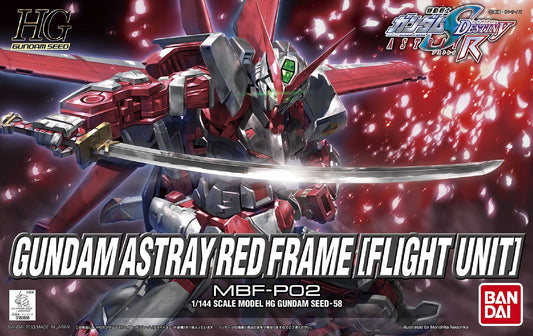 HG 1/144 Gundam Astray Red Frame Flight Type