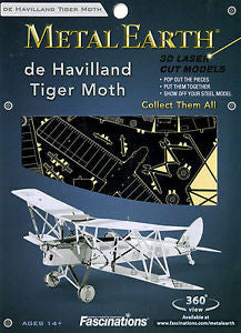 de Havilland Tiger Moth 3D Laser Cut Model