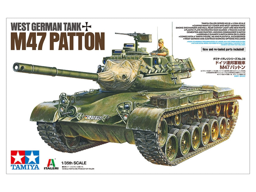 1/35 Tamiya West German Tank M47 Patton