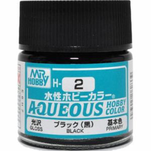 Aqueous Hobby Color - H2 Gloss Black (Primary)