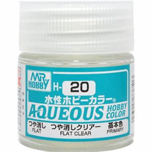Aqueous Hobby Color - H20 Flat Clear (Primary)