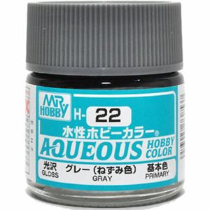 Aqueous Hobby Color - H22 Gloss Gray (Primary)