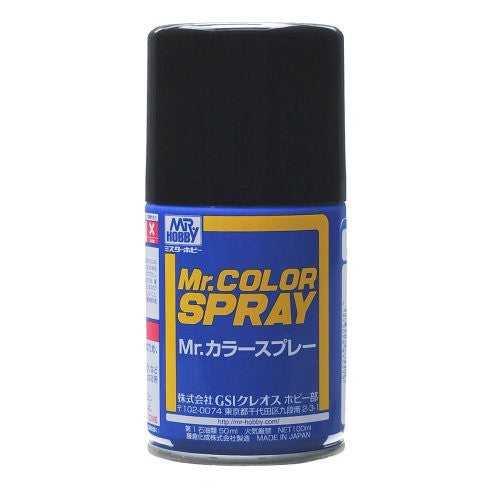 Mr. Color Spray 33 Flat Black Primary