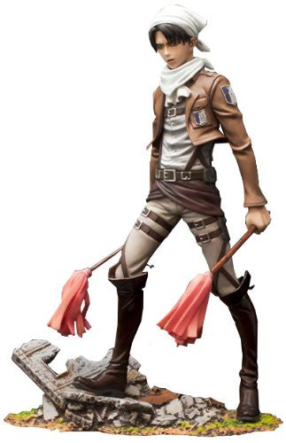BRAVE-ACT!: Cleaning Levi (Shingeki no Kyojin) PVC Statue