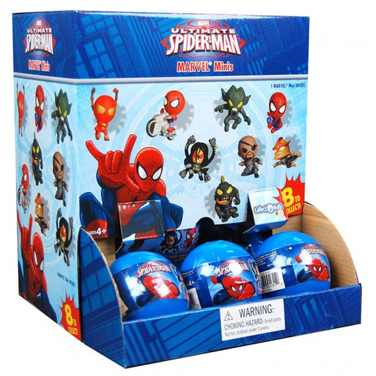 Marvel Minis Ball Capsules - Ultimate Spiderman Mini Figures (1 piece Style May Vary)