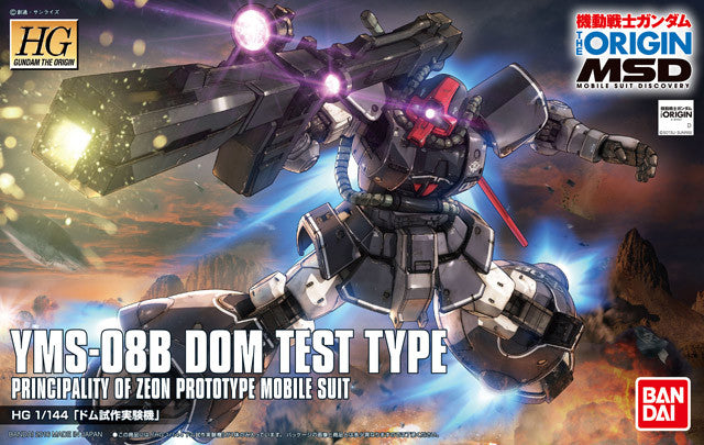 HG 1/144 YMS-08B Dom Test Type