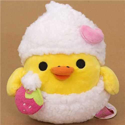 Kiiroitori Plush-Strawberry