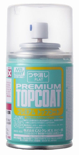 Mr. Hobby Premium Topcoat Flat