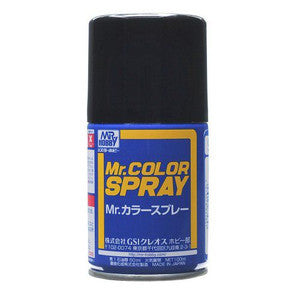 Mr. Color Spray 92 Black Semi Gloss