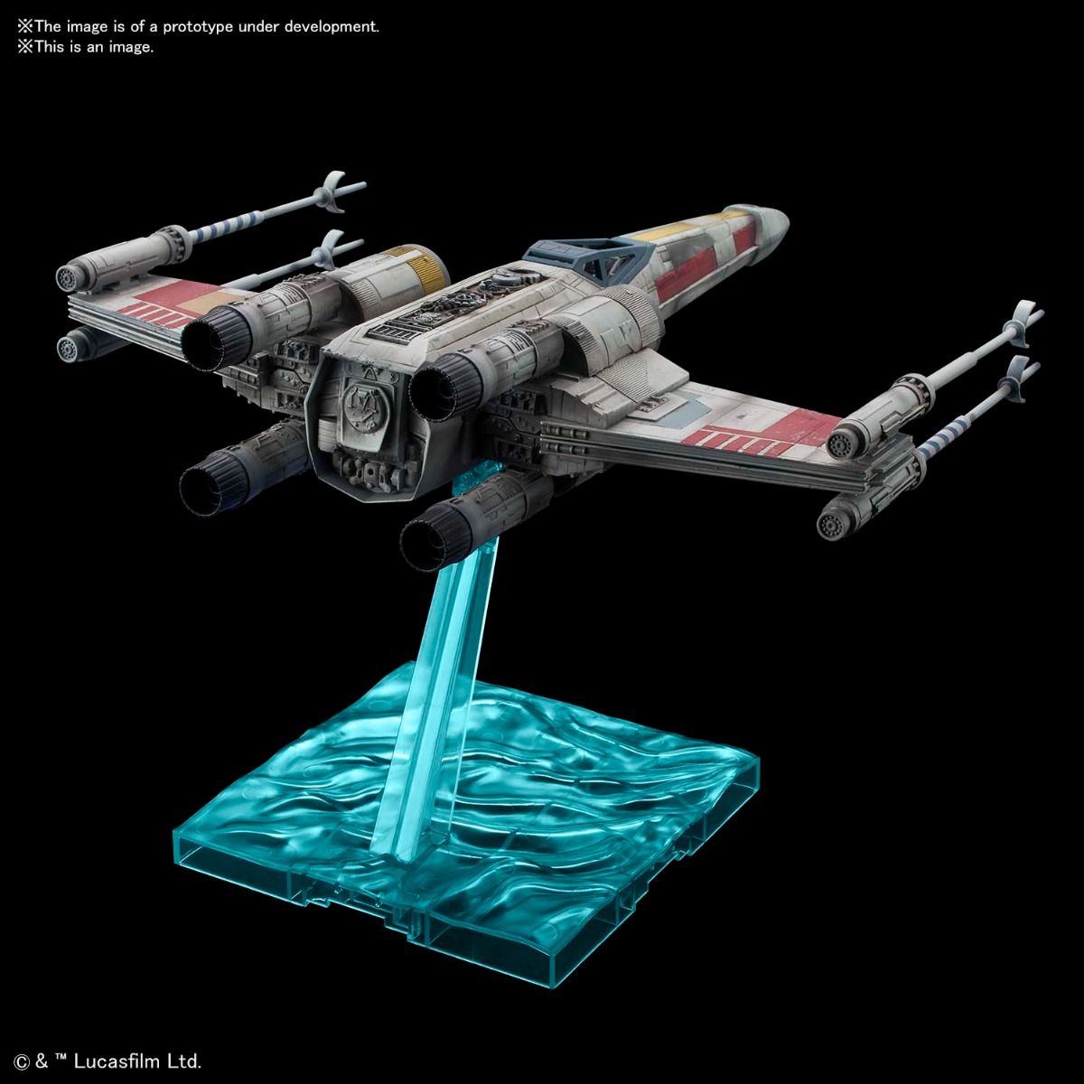 Bandai Star Wars 1/72 Scale - X-Wing Fighter (Rise of Skywalker Red 5)